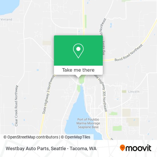 Westbay Auto Parts map