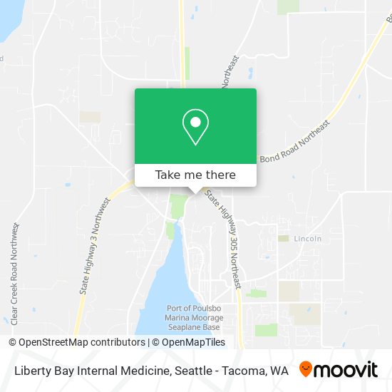 Liberty Bay Internal Medicine map