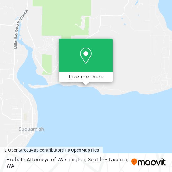 Mapa de Probate Attorneys of Washington