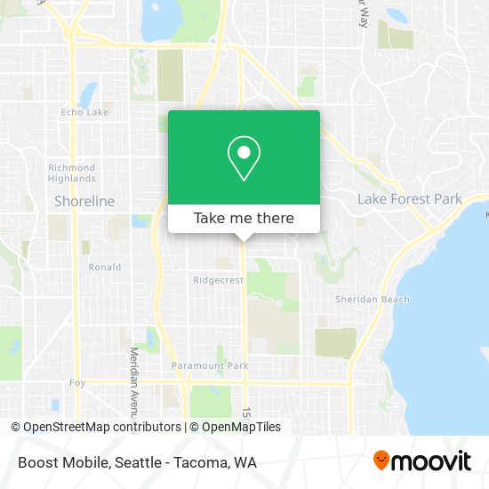 Boost Mobile map