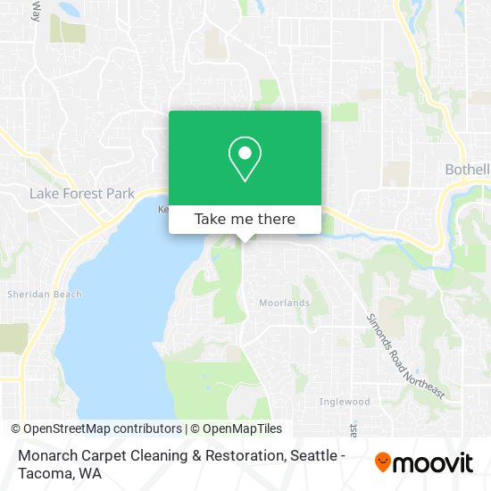 Mapa de Monarch Carpet Cleaning & Restoration