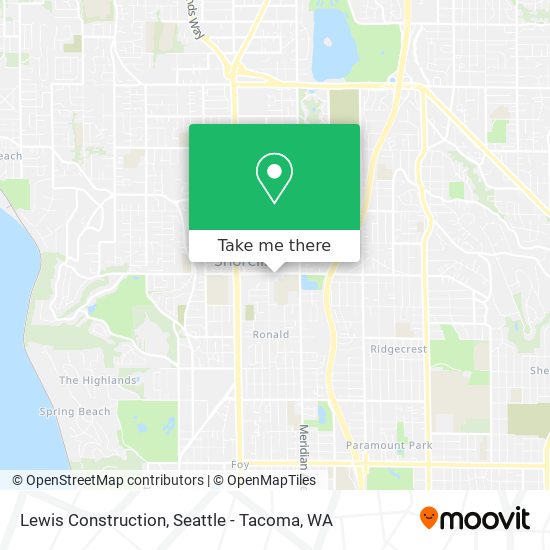 Lewis Construction map