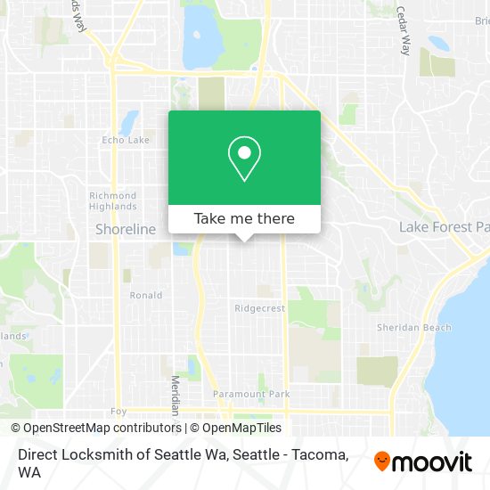 Mapa de Direct Locksmith of Seattle Wa