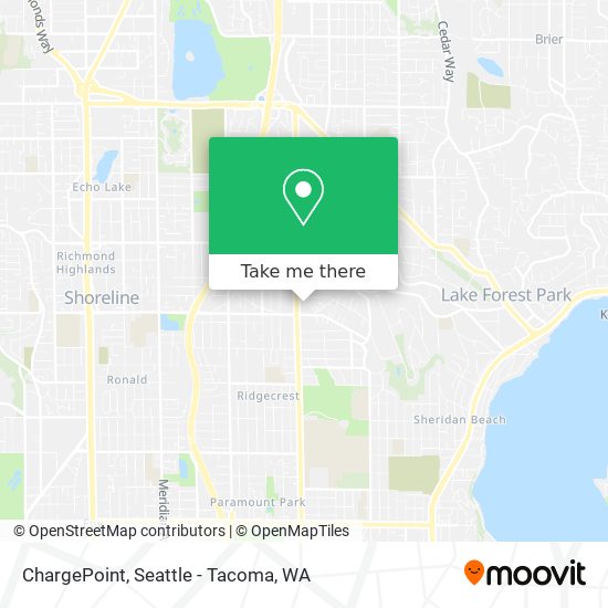 ChargePoint map