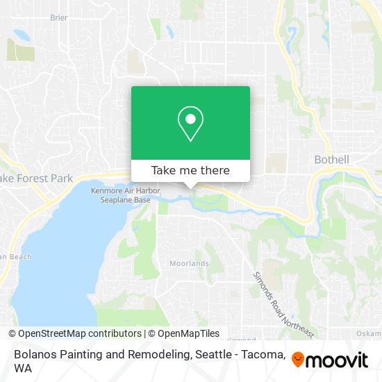 Bolanos Painting and Remodeling map