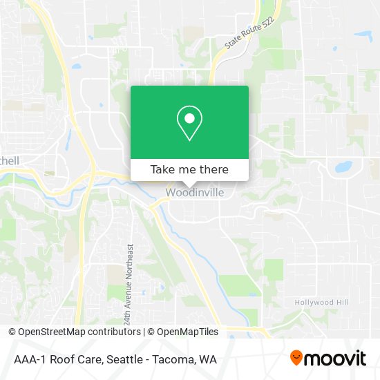 AAA-1 Roof Care map