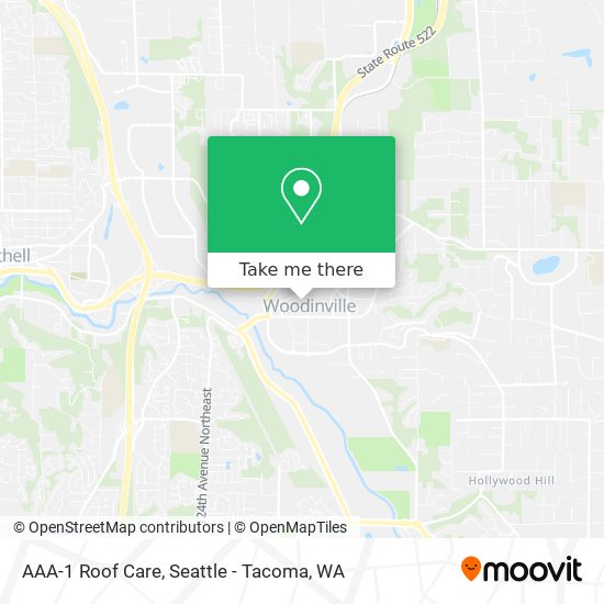 Mapa de AAA-1 Roof Care
