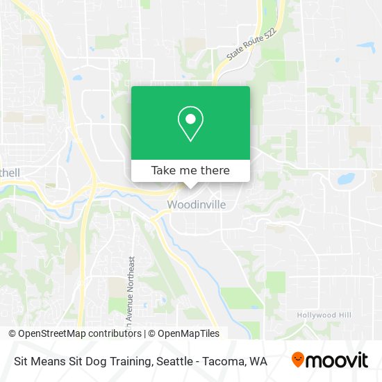 Sit Means Sit Dog Training map