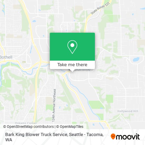 Mapa de Bark King Blower Truck Service