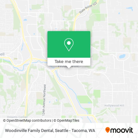 Woodinville Family Dental map