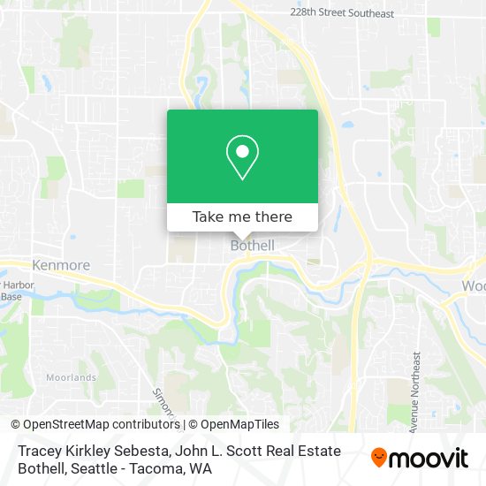 Mapa de Tracey Kirkley Sebesta, John L. Scott Real Estate Bothell