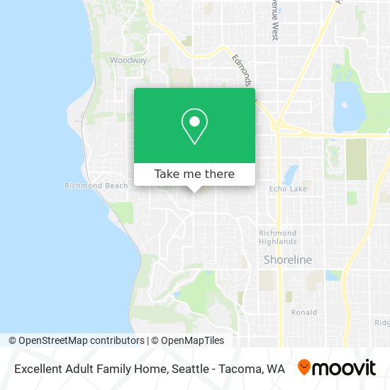 Excellent Adult Family Home map
