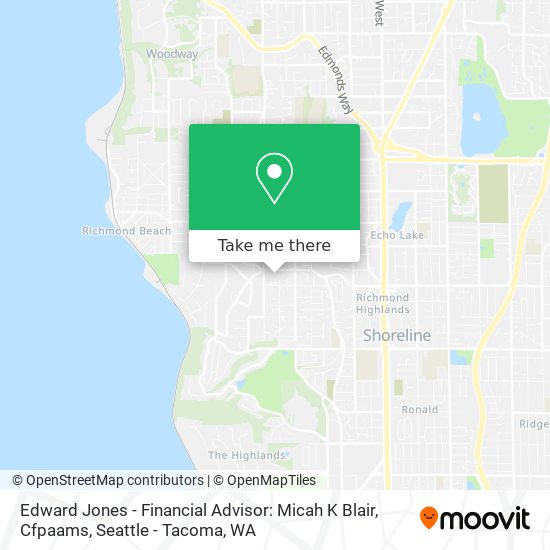 Edward Jones - Financial Advisor: Micah K Blair, Cfpaams map