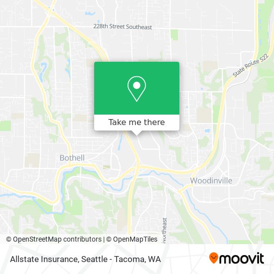 Allstate Insurance map