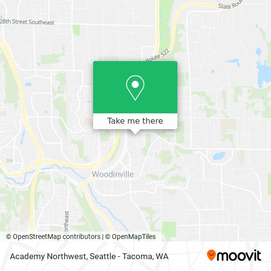 Mapa de Academy Northwest