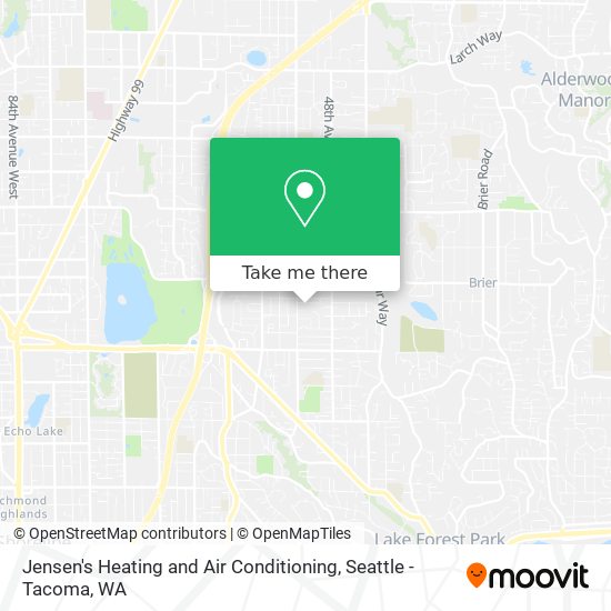 Mapa de Jensen's Heating and Air Conditioning