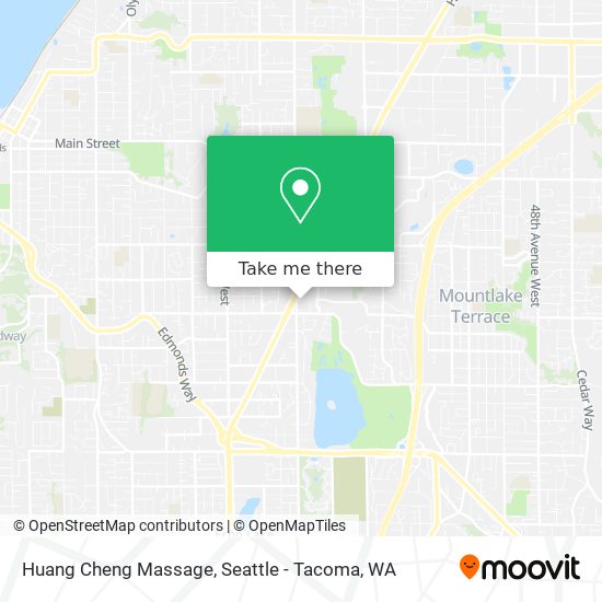 Huang Cheng Massage map