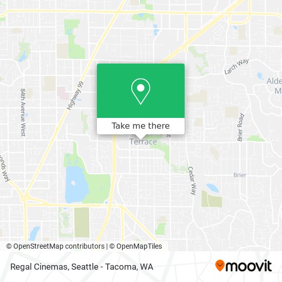 Regal Cinemas map