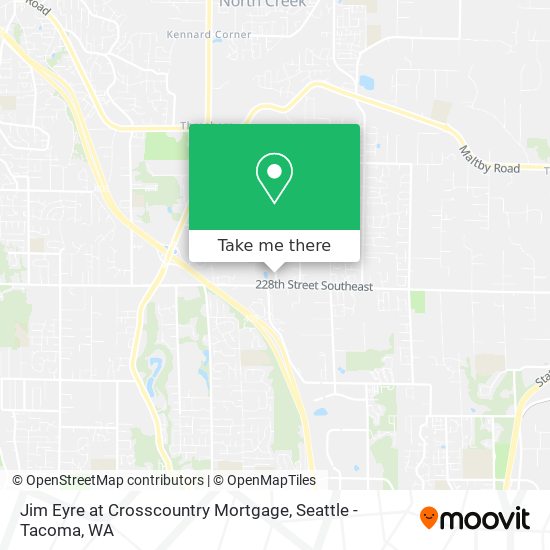 Jim Eyre at Crosscountry Mortgage map