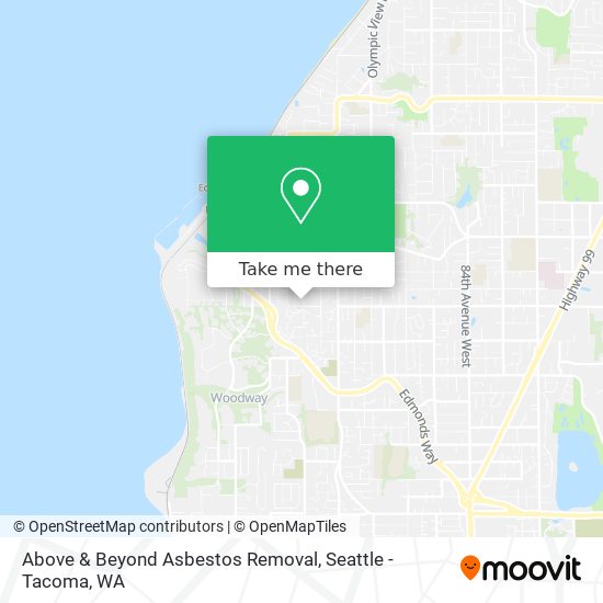 Above & Beyond Asbestos Removal map