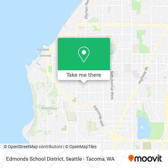 Mapa de Edmonds School District