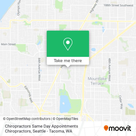Chiropractors Same Day Appointments Chiropractors map
