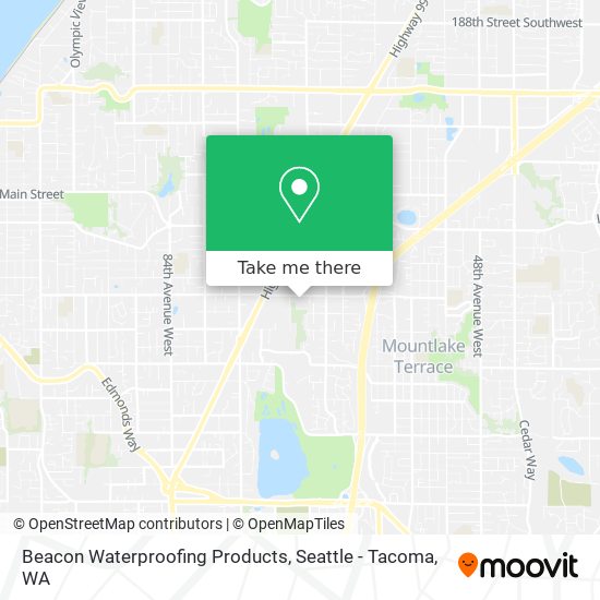 Mapa de Beacon Waterproofing Products