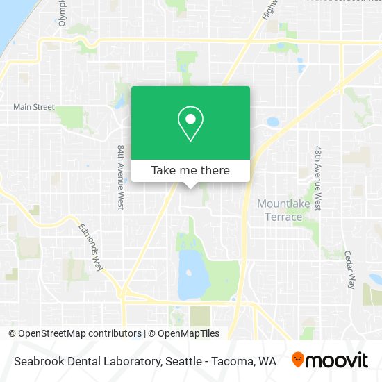 Seabrook Dental Laboratory map