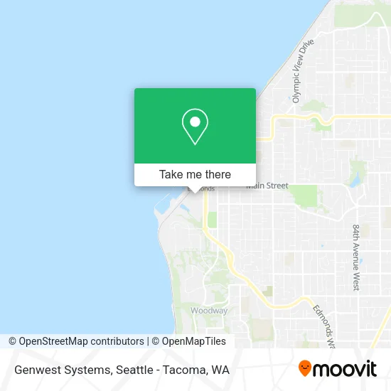 Mapa de Genwest Systems