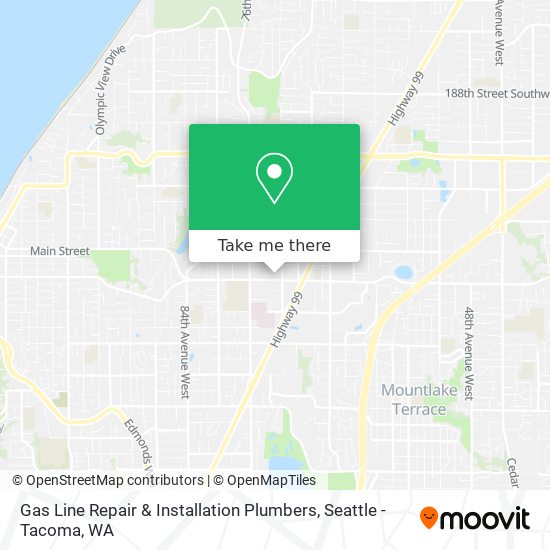 Gas Line Repair & Installation Plumbers map