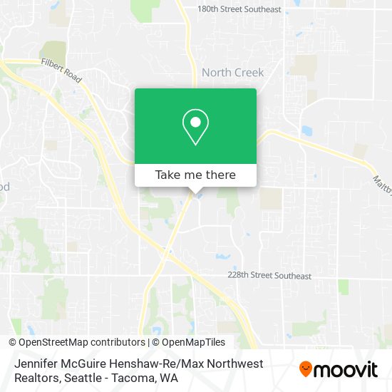 Jennifer McGuire Henshaw-Re / Max Northwest Realtors map