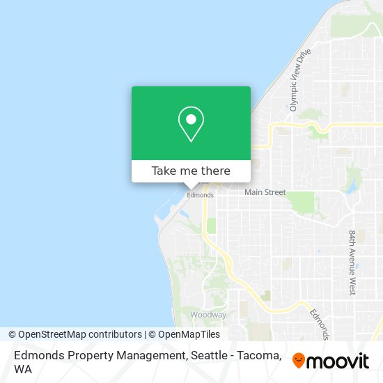 Edmonds Property Management map