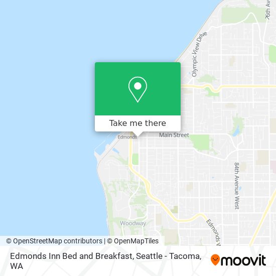 Edmonds Inn Bed and Breakfast map