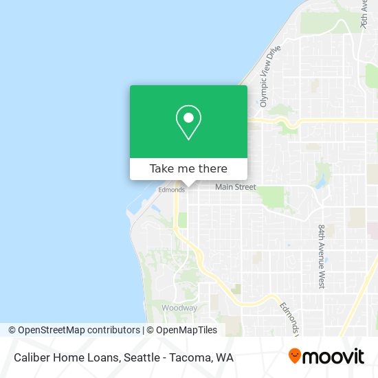 Caliber Home Loans map