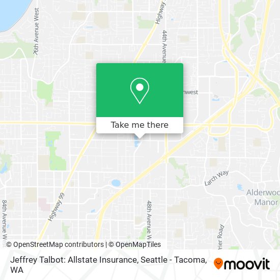 Jeffrey Talbot: Allstate Insurance map