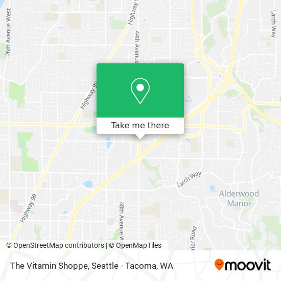 Mapa de The Vitamin Shoppe