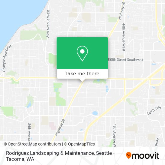 Rodriguez Landscaping & Maintenance map