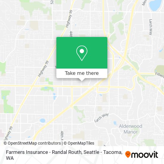 Mapa de Farmers Insurance - Randal Routh