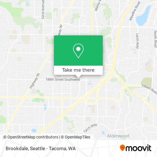 Mapa de Brookdale