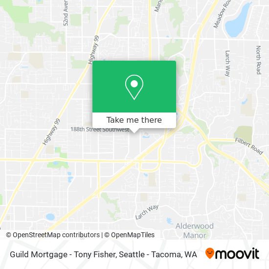 Mapa de Guild Mortgage - Tony Fisher