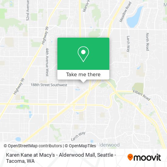 Mapa de Karen Kane at Macy's - Alderwood Mall