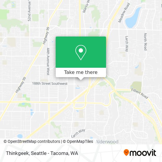 Thinkgeek map