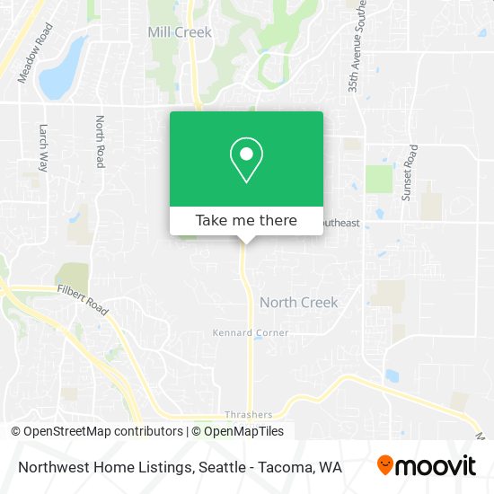 Mapa de Northwest Home Listings