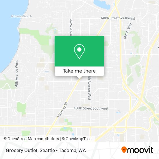 Mapa de Grocery Outlet