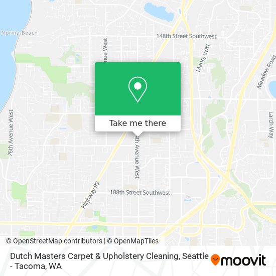 Dutch Masters Carpet & Upholstery Cleaning map