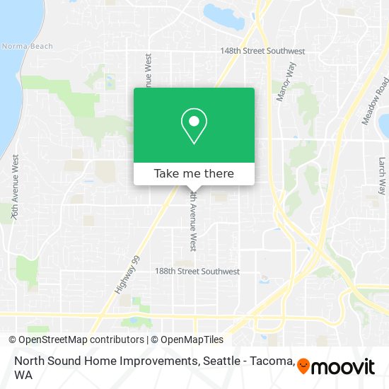 North Sound Home Improvements map