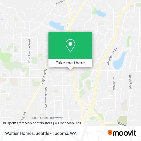 Waltier Homes map