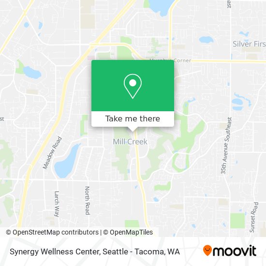 Synergy Wellness Center map