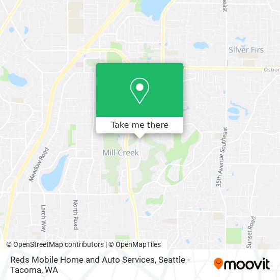 Mapa de Reds Mobile Home and Auto Services