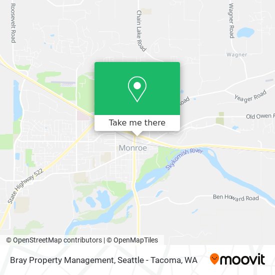 Bray Property Management map